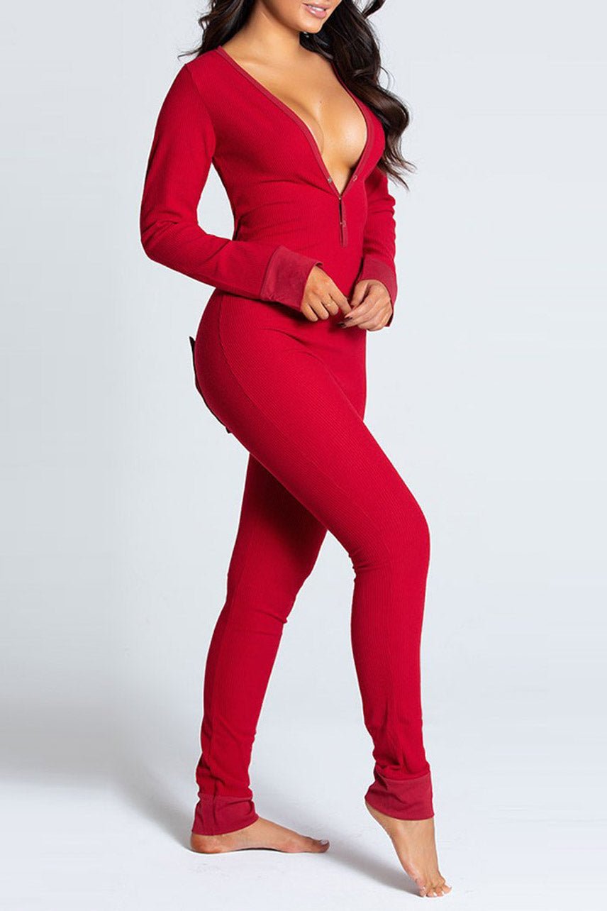Sexy Open Back Long Johns - Image 2