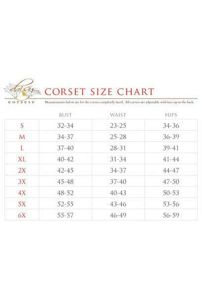 Faux Leather Collared Steel Boned Corset - Image 3