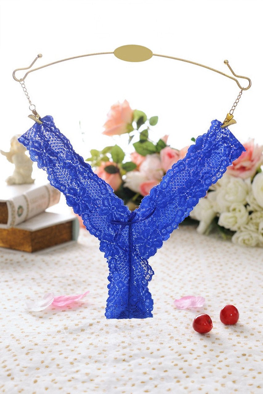 Lace V Thong - Image 6