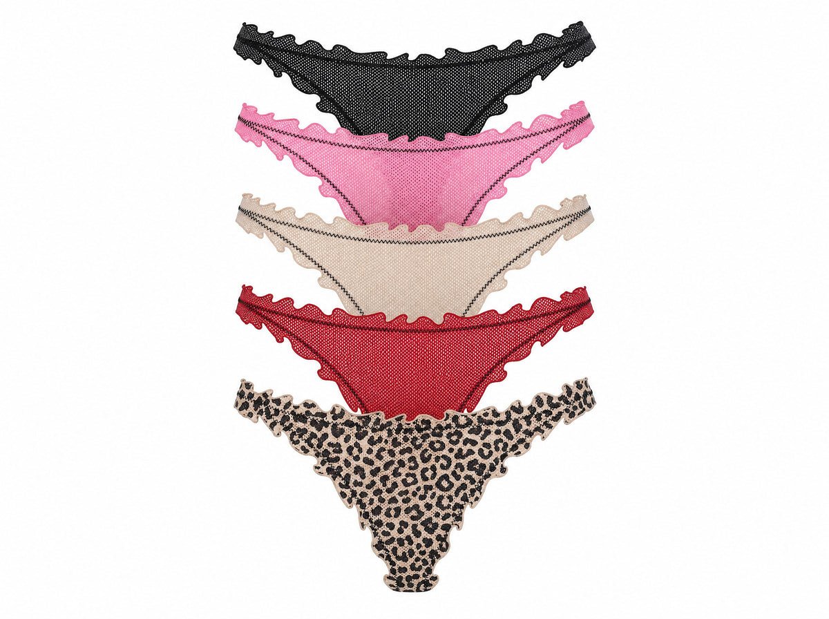 5 Pack of Thongs - Image 6